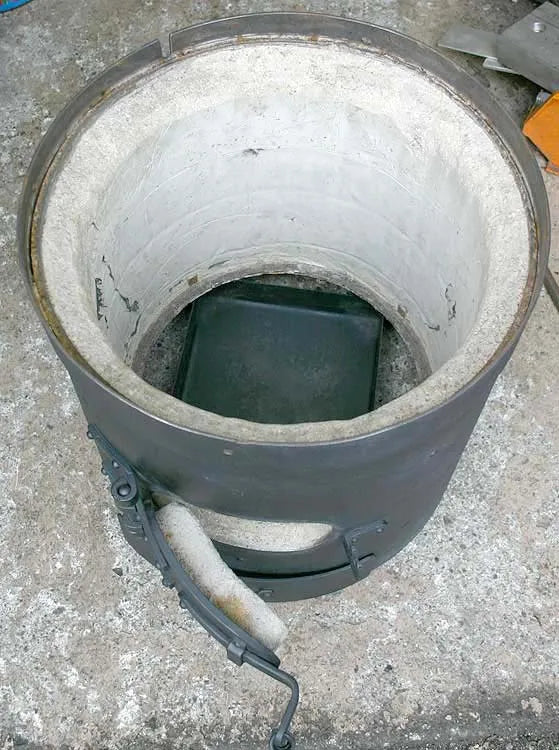 A&P vertical steel boiler