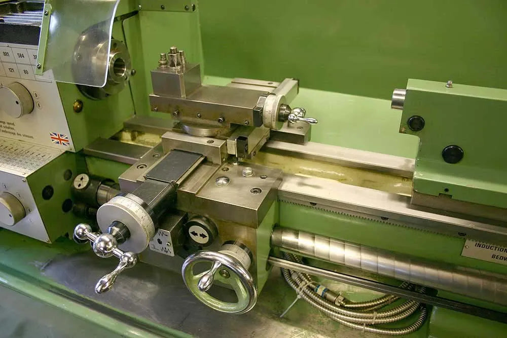Myford 254s lathe with coolant pump, lo-vo light, DRO