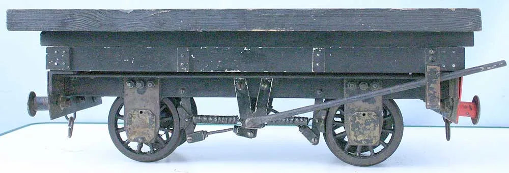 Flat wagon 3 1/2 inch gauge truck
