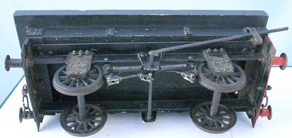Flat wagon 3 1/2 inch gauge truck