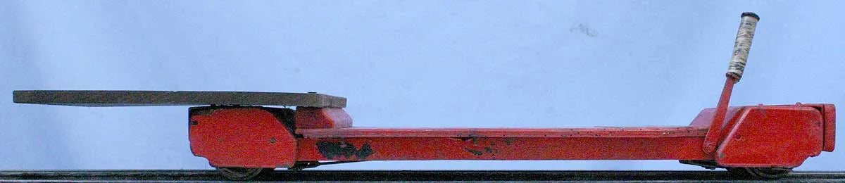 3 1/2 inch gauge driving truck with galloping woodworm