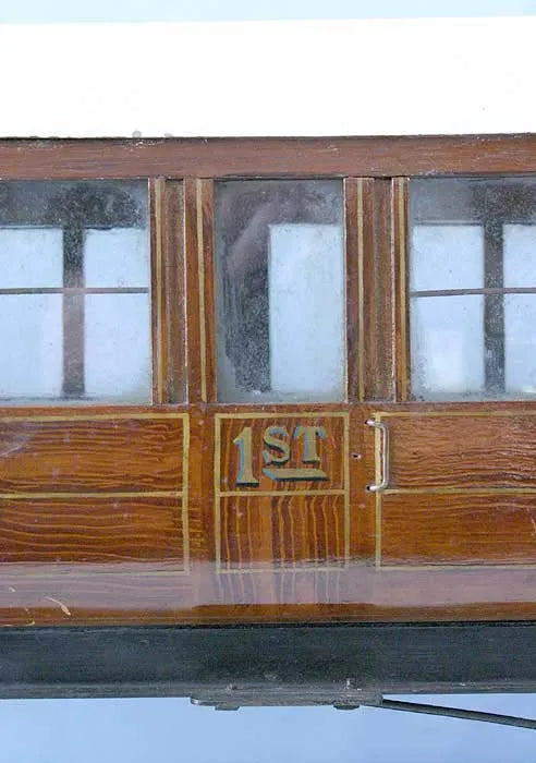 3 off 3 1/2 inch gauge coaches