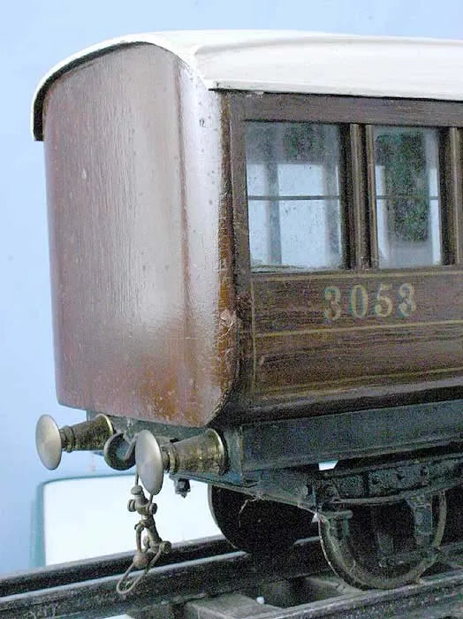 3 off 3 1/2 inch gauge coaches