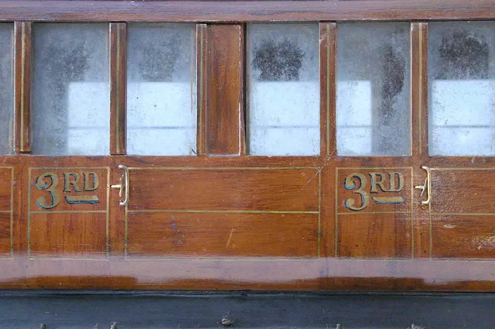 3 off 3 1/2 inch gauge coaches