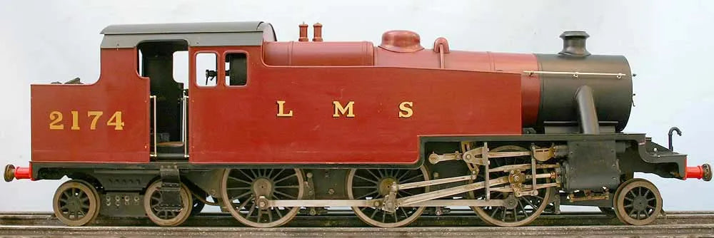 3 1/2 inch gauge Jubilee 2-6-4 tank