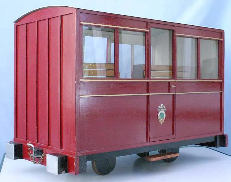 5 inch gauge Ffestiniog coach