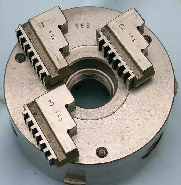 3-jaw Pratt-Burnerd chuck, Myford fitting