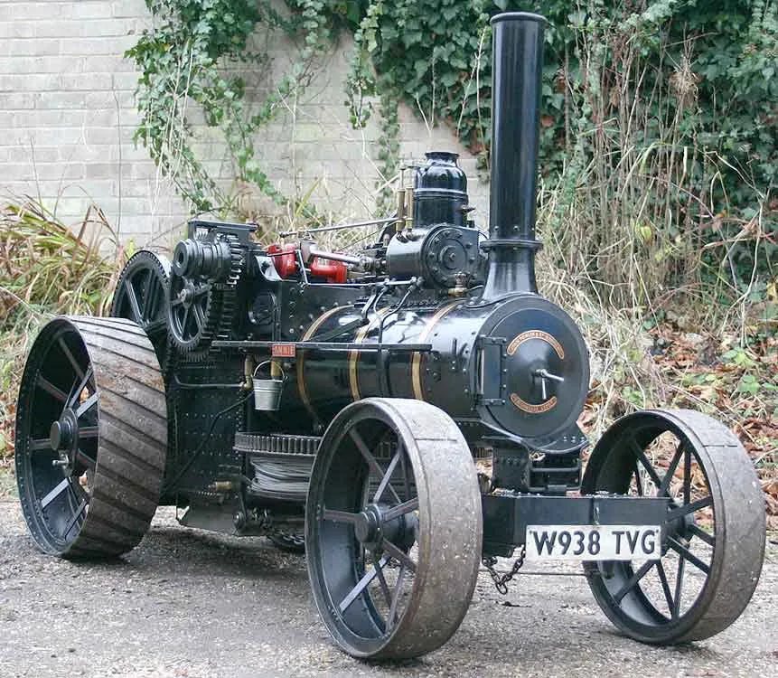 3 inch Fowler ploughing engine