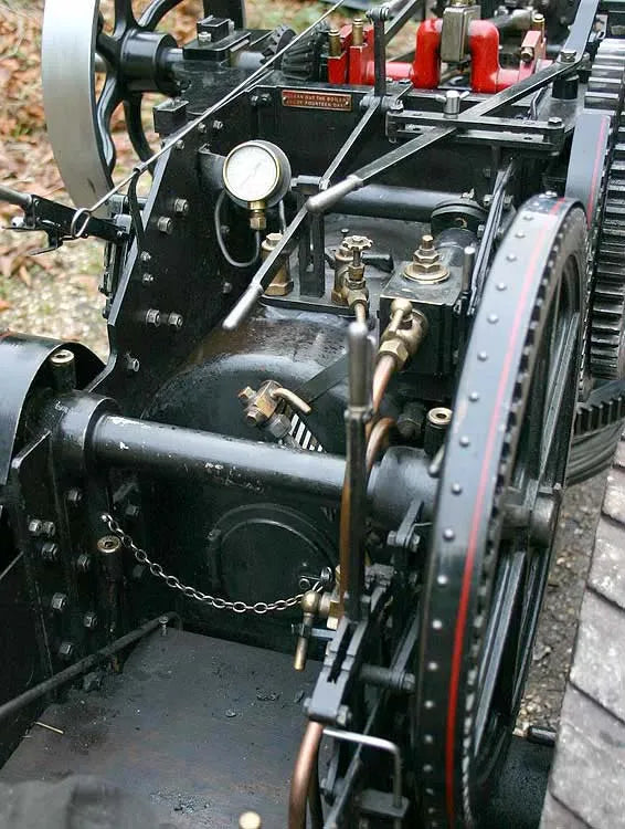 3 inch Fowler ploughing engine