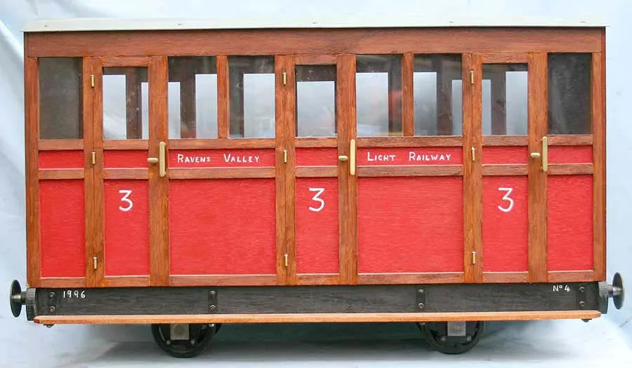 5 inch gauge Talyllyn coach