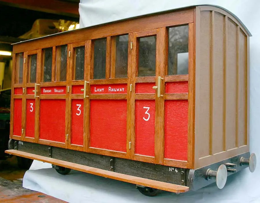 5 inch gauge Talyllyn coach
