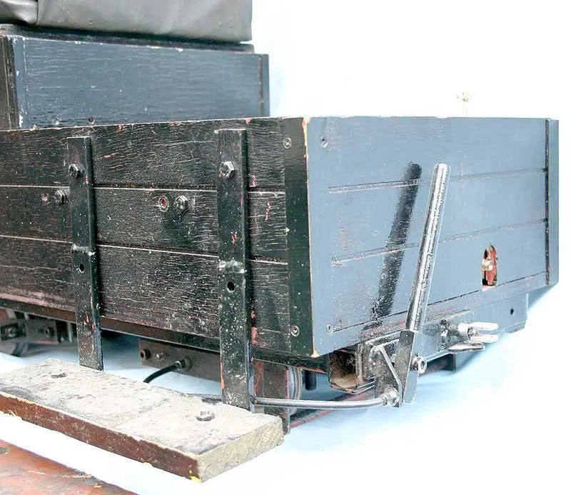 5 inch gauge ground level driving trolley