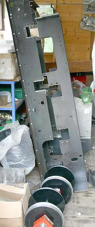 Part-built 7 1/4 inch gauge Thomas II