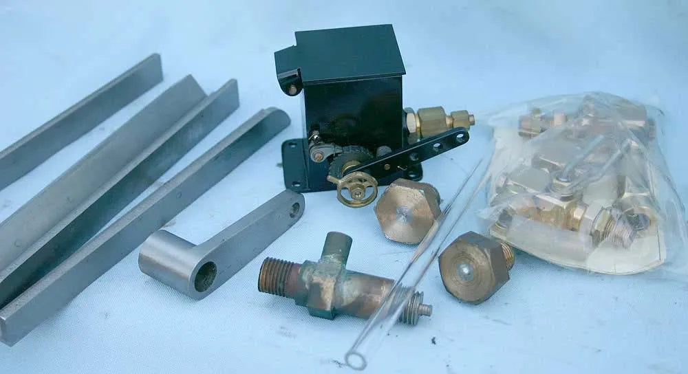 Part-built 3 inch scale Fowler B5 crane engine