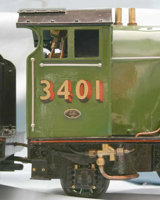 3 1/2 inch gauge Bantam Cock