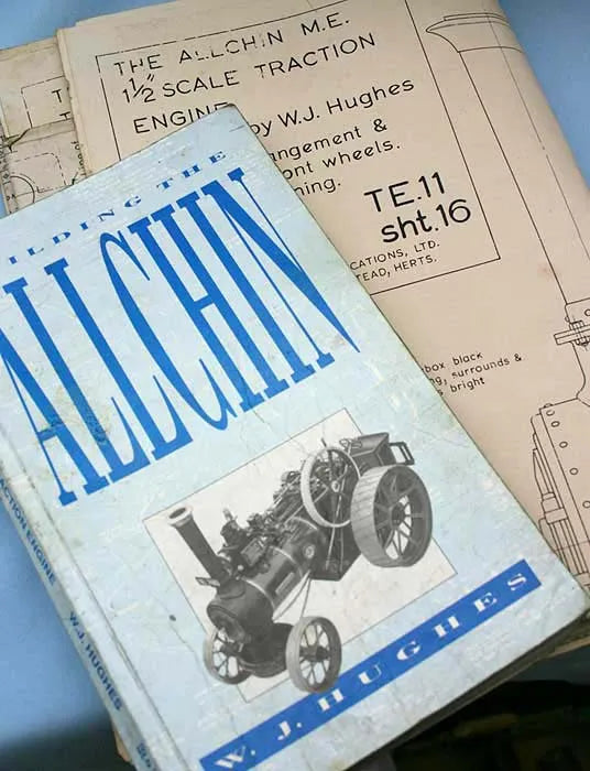 Part-built 1 1/2 inch scale Allchin