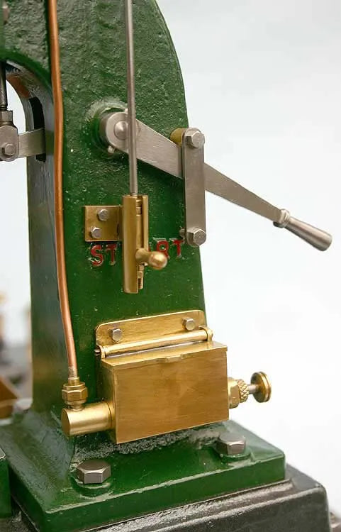 Stuart steam hammer and boiler