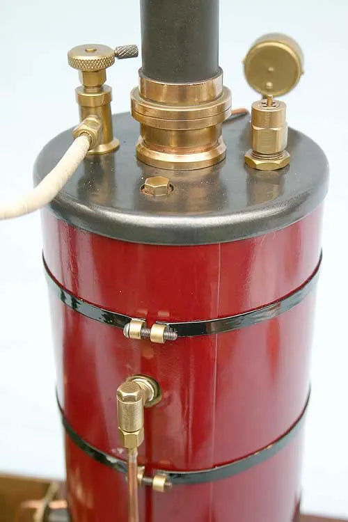 Stuart steam hammer and boiler