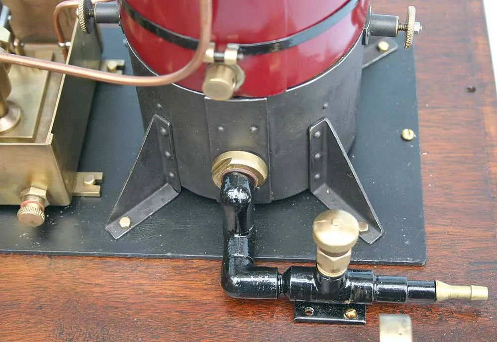 Stuart steam hammer and boiler