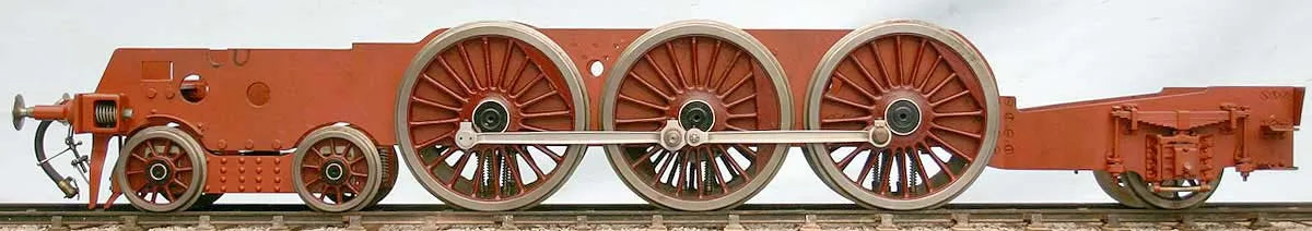 Part-built 3 1/2 inch gauge Clarkson A4