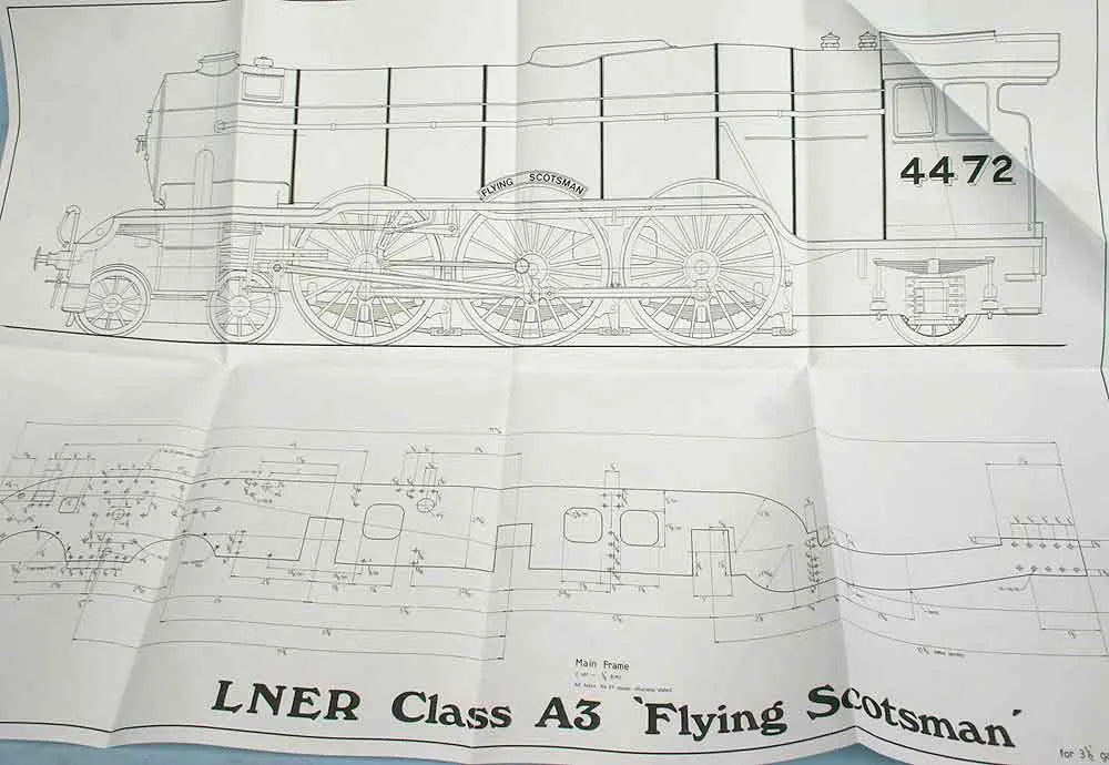 Part-built 3 1/2 inch gauge Clarkson A4