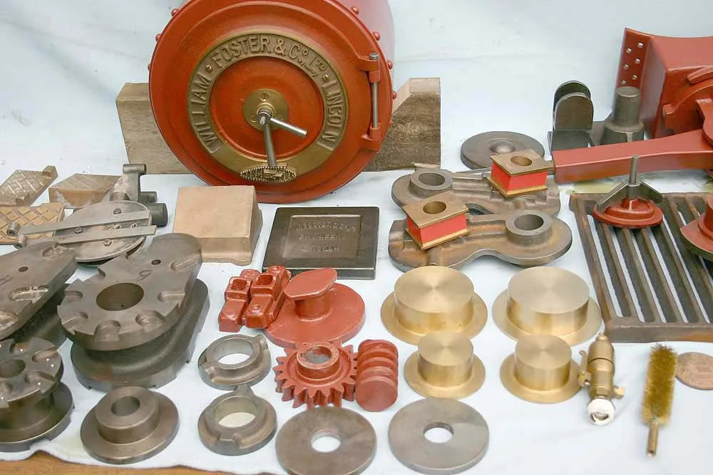 Part-built 4 inch scale Foster