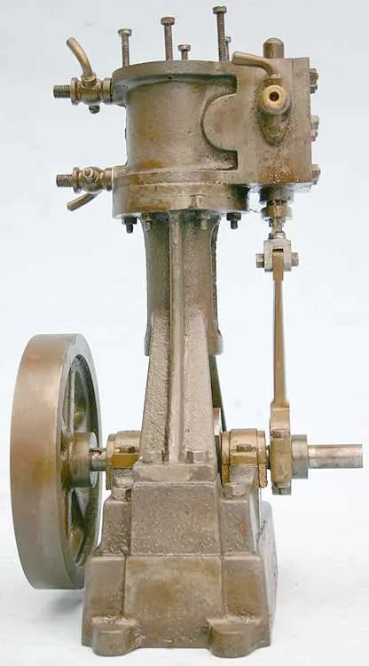 Stuart No.4 missing cylinder top cover