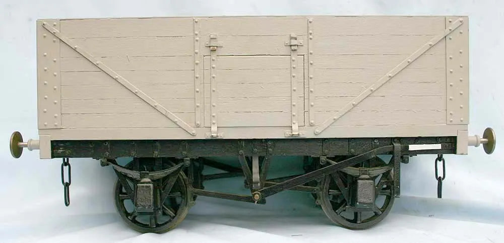 5 inch gauge planked wagon