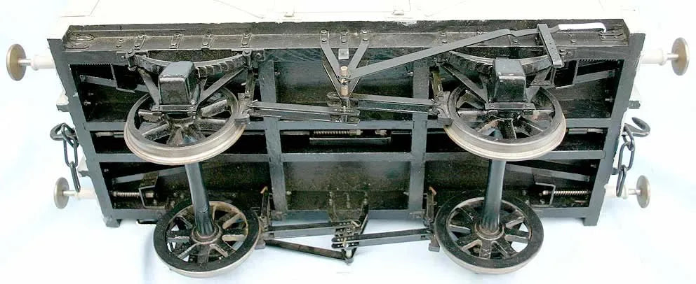 5 inch gauge planked wagon