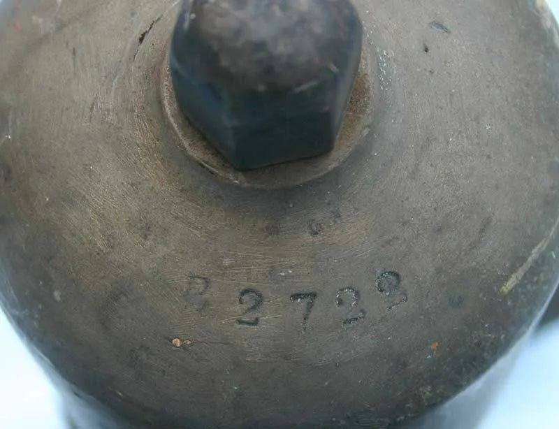 Large diameter GWR whistle, ex-loco condition with elbow