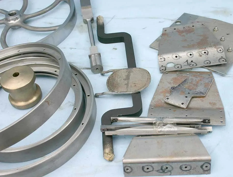 Part-built Ransomes portable engine