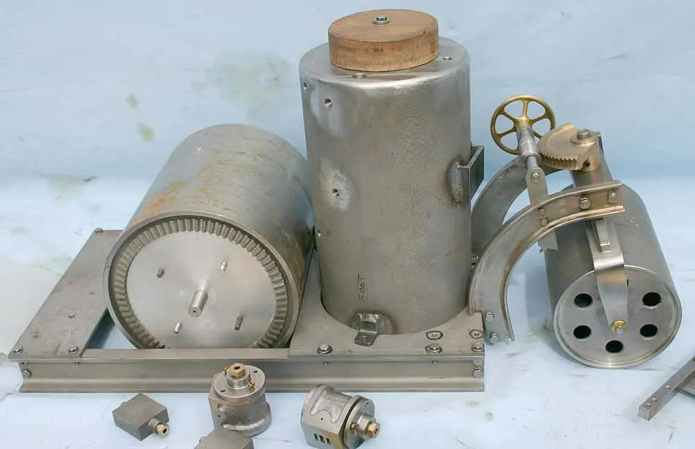 Part-built Bill Harris design steam roller