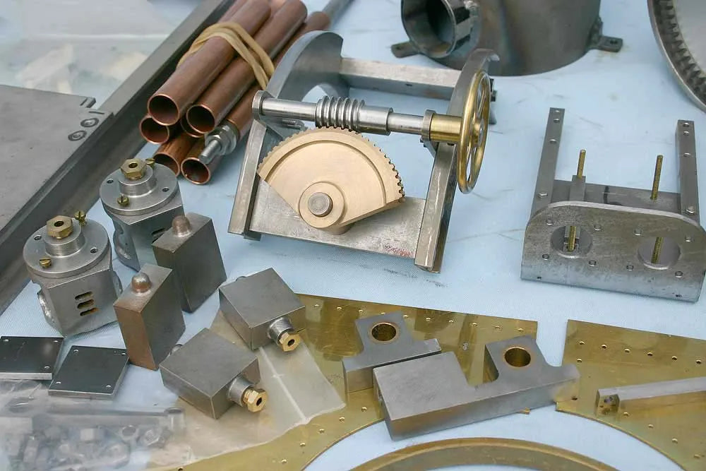 Part-built Bill Harris design steam roller