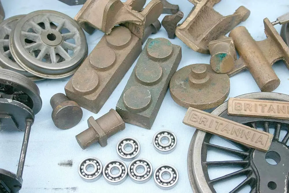 Part-built 3 1/2 inch gauge Britannia with Swindon boiler