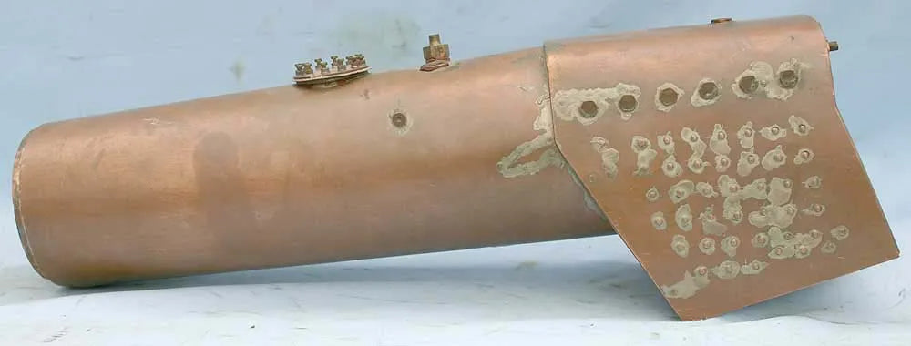 Part-built 3 1/2 inch gauge Britannia with Swindon boiler