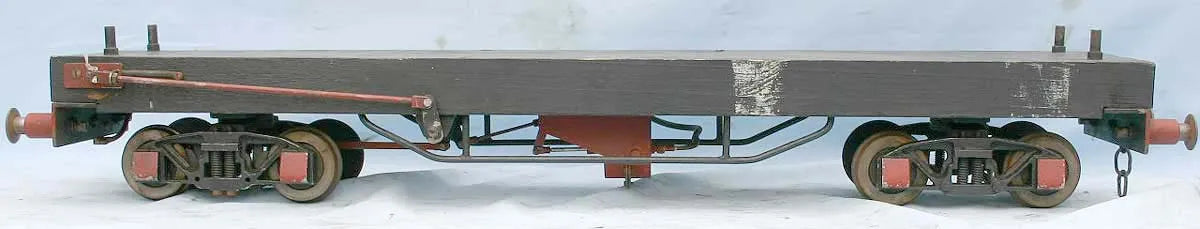 3 1/2 inch gauge vacuum braked driving trolley