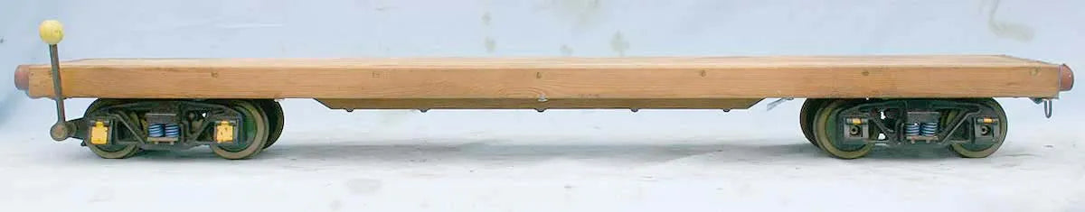3 1/2 inch gauge hand braked driving trolley