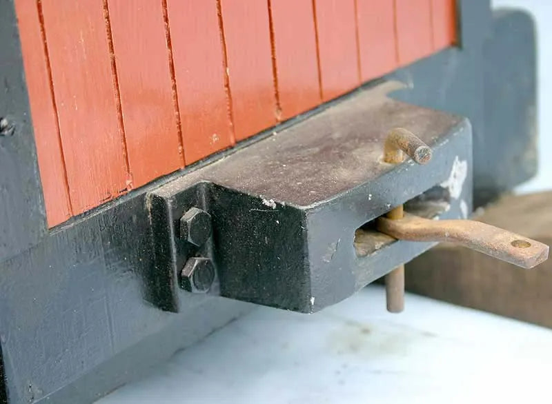 5 inch gauge box van passenger trolley