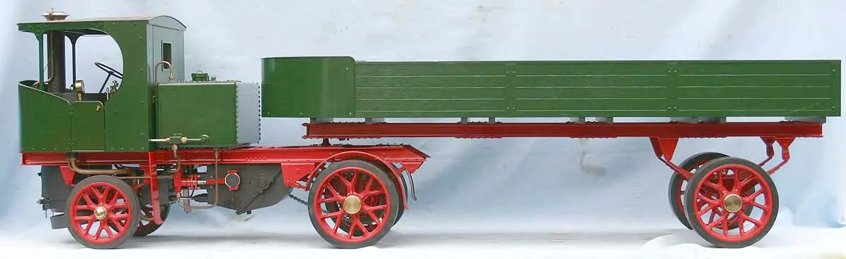 2 inch Clayton undertype steam wagon
