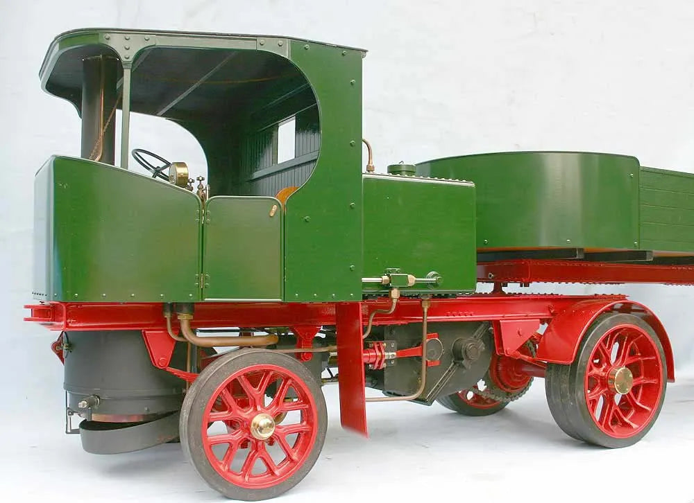 2 inch Clayton undertype steam wagon