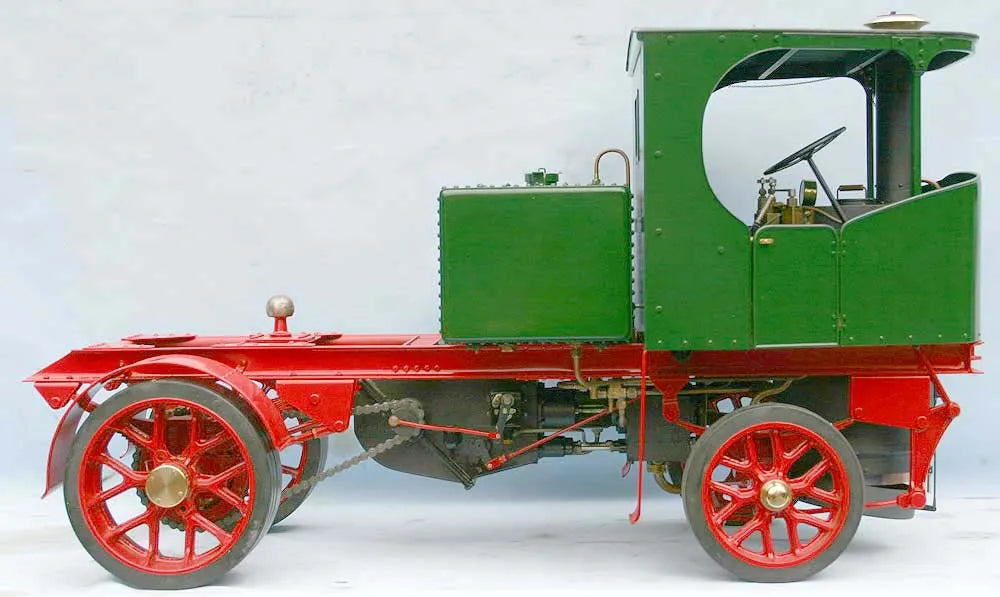2 inch Clayton undertype steam wagon