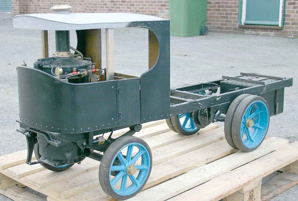 3 inch scale part-built Atkinson steam wagon