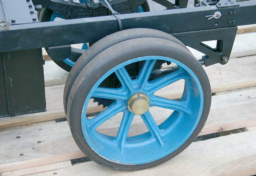 3 inch scale part-built Atkinson steam wagon