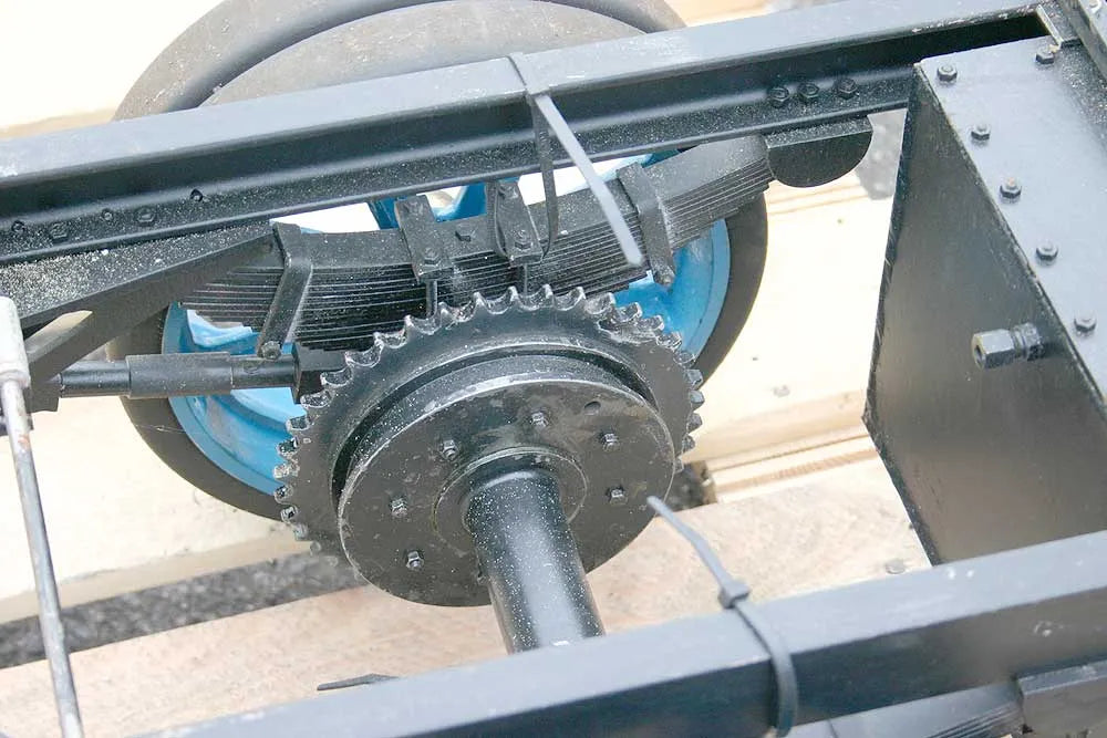 3 inch scale part-built Atkinson steam wagon