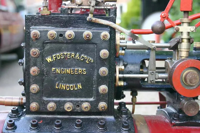 4 inch Foster traction engine