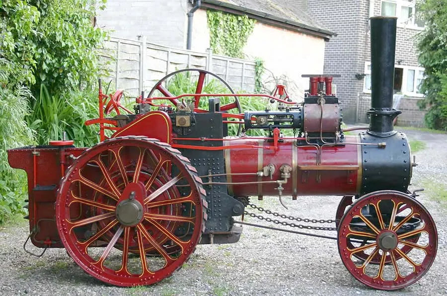 4 inch Foster traction engine