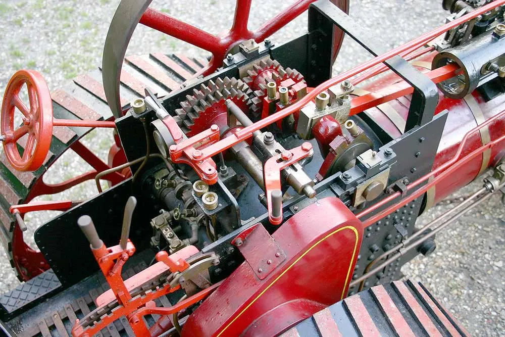 4 inch Foster traction engine