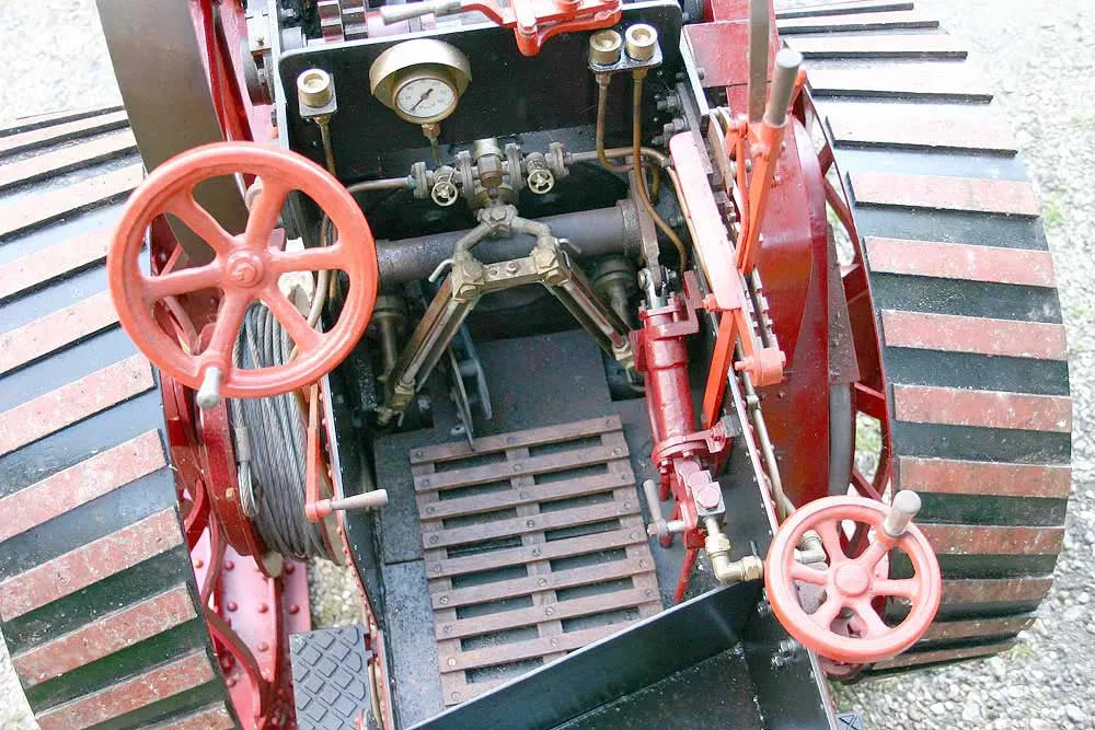 4 inch Foster traction engine