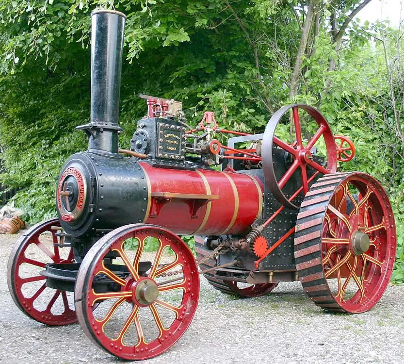 4 inch Foster traction engine