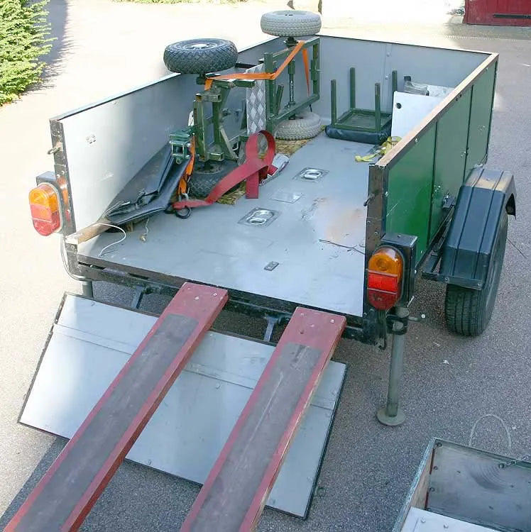 3 inch Burrell with driving trolley